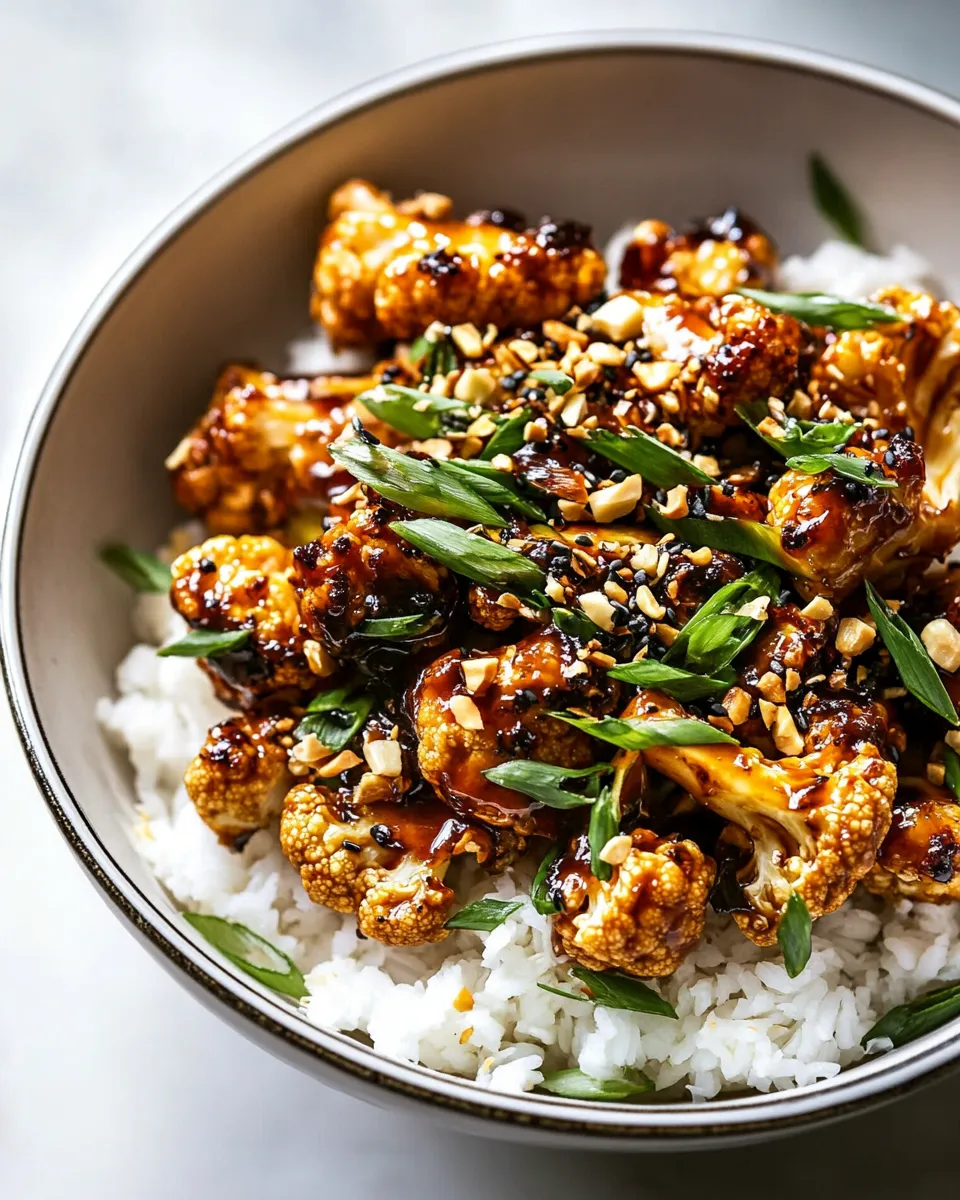 Ultimate Better Than Takeout Kung Pao Cauliflower. picture
