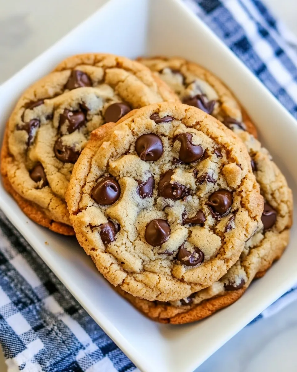 Classic Big Buttery Chocolate Chip Cookies image