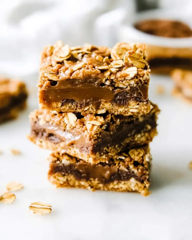 Homemade Biscoff Oatmeal Bars photo