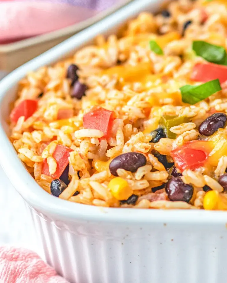 Homemade Black Bean and Rice Casserole photo
