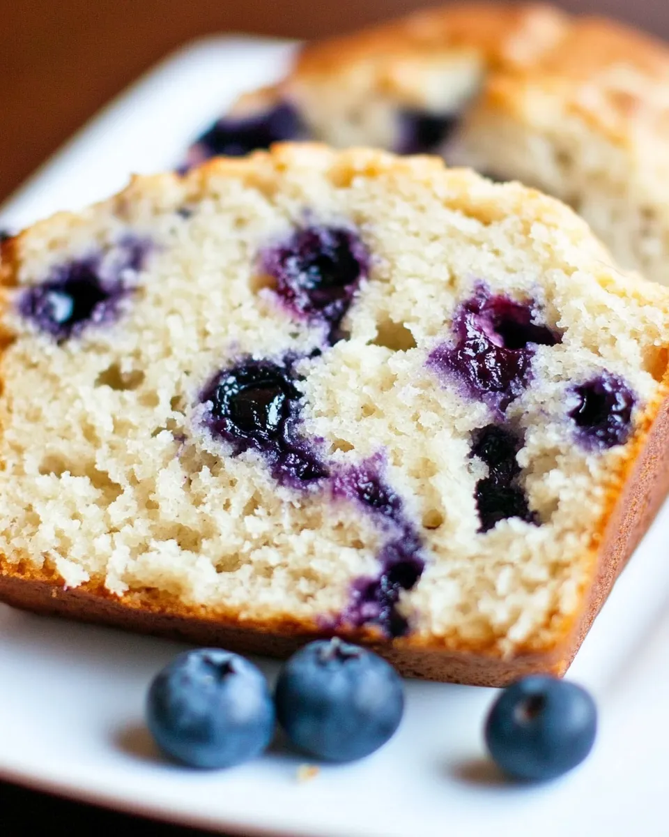 Best Blueberry Quick Bread Recipe dish photo