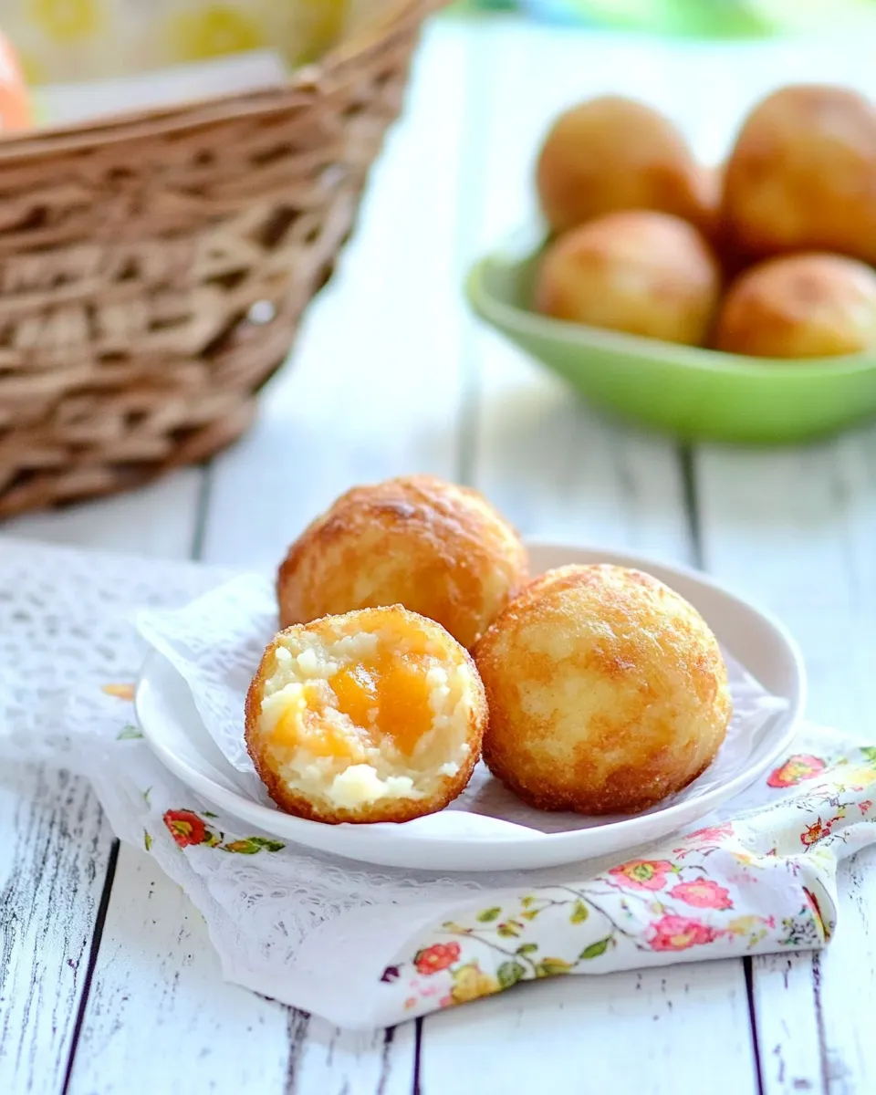 Homemade Bollitos de Yuca (Cheese-Stuffed Fried Cassava Balls) photo