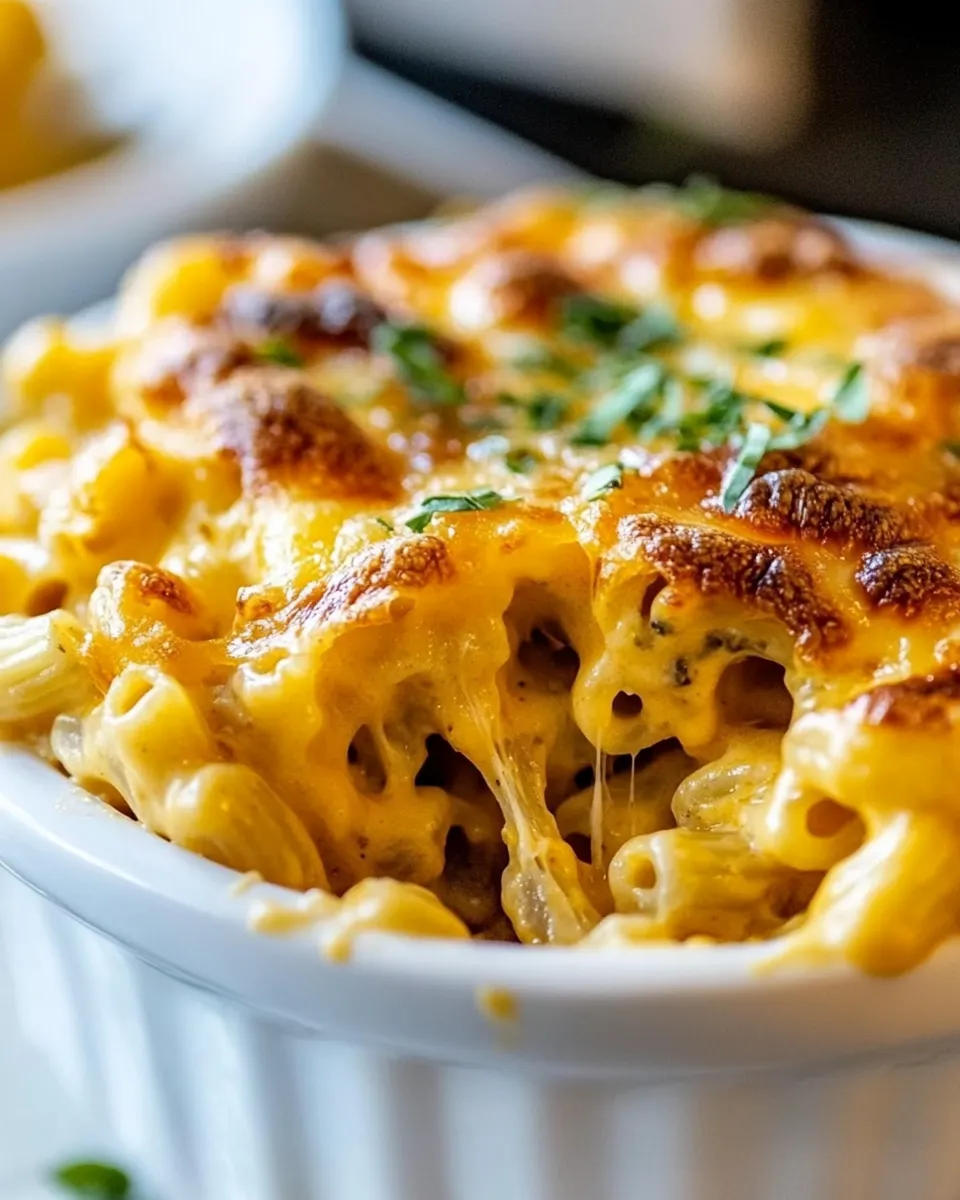 Easy Breakfast Mac and Cheese Recipe image