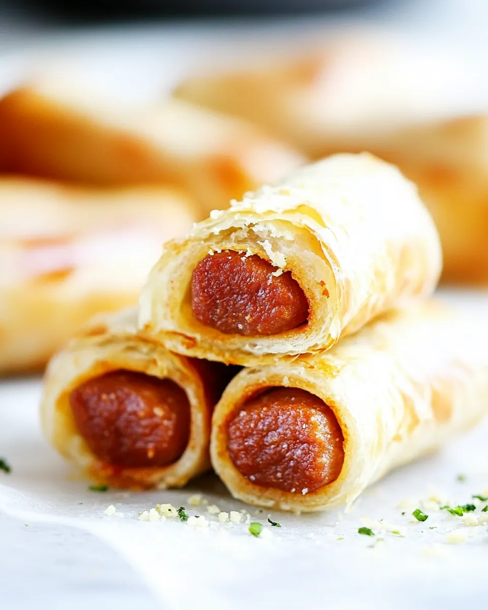 Homemade Breakfast Pigs in a Blanket Recipe photo