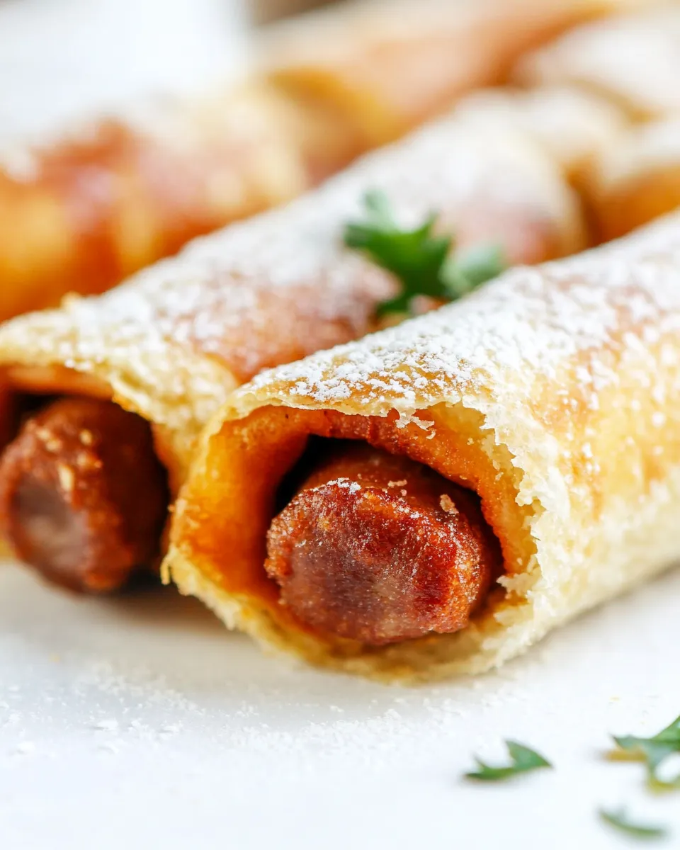 Classic Breakfast Pigs in a Blanket Recipe image