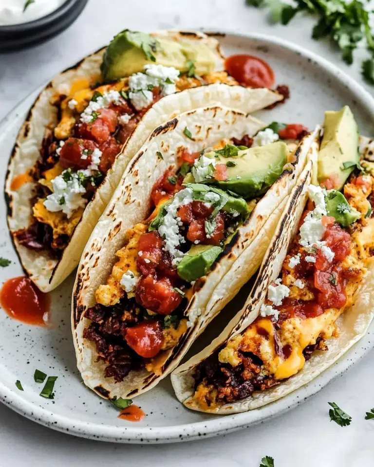 Homemade Breakfast Tacos photo