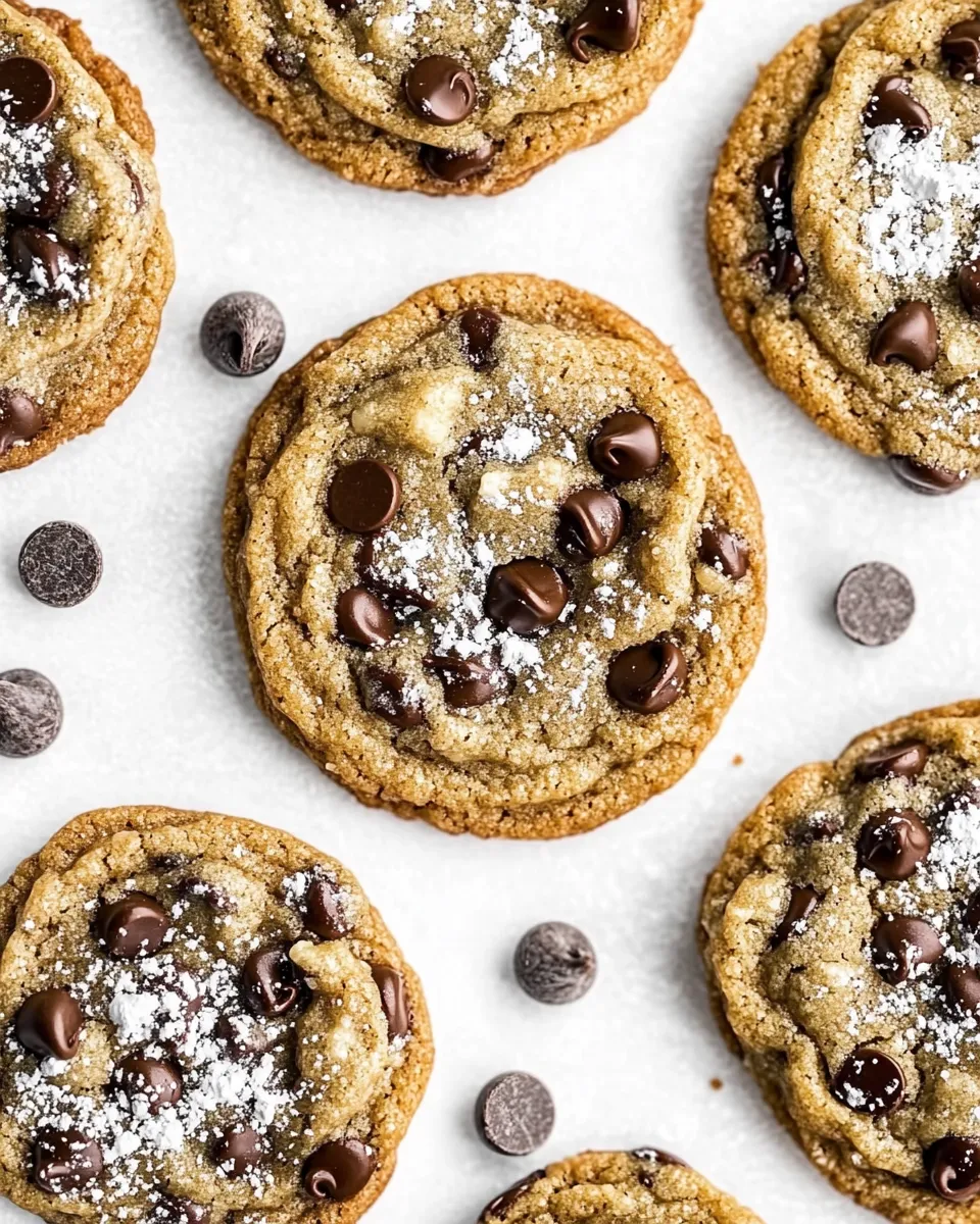 Easy Browned Butter Chocolate Chip Cookies shot