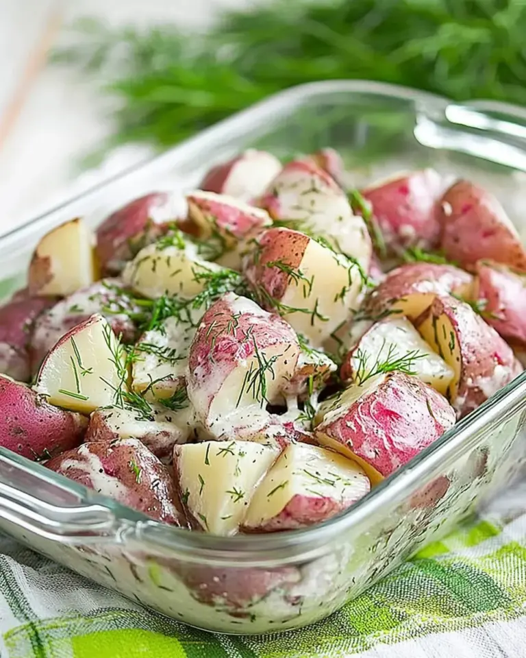 Homemade Buttered Red Potatoes with Dill photo