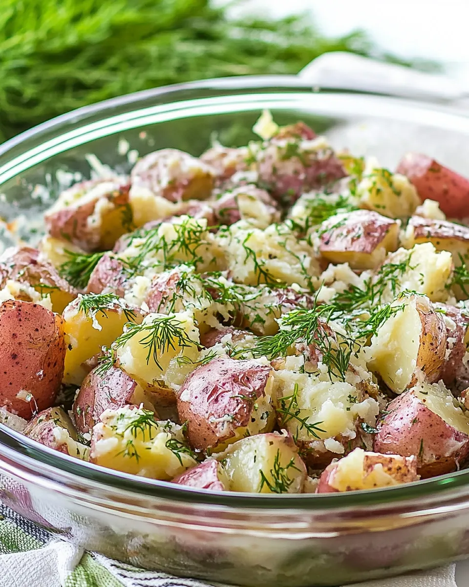 Classic Buttered Red Potatoes with Dill image