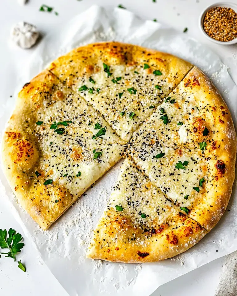Homemade Cacio e Pepe Pizza photo