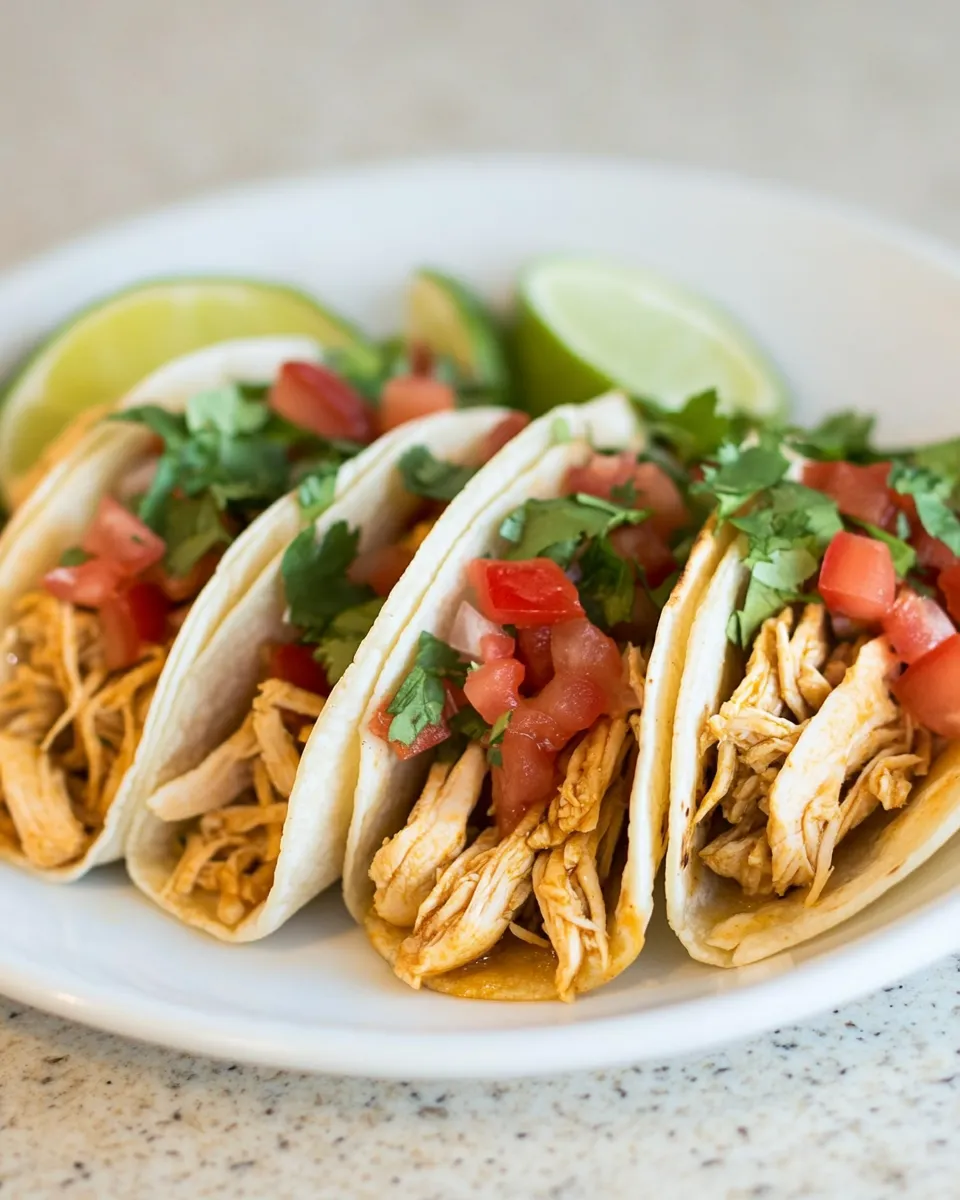 Delicious Cafe Rio Chicken Tacos image