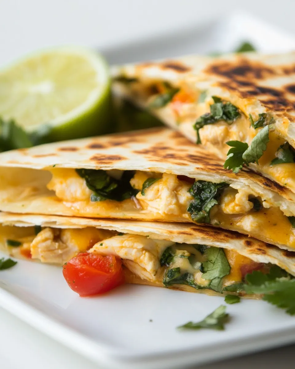 Classic Cajun Chicken Quesadillas image