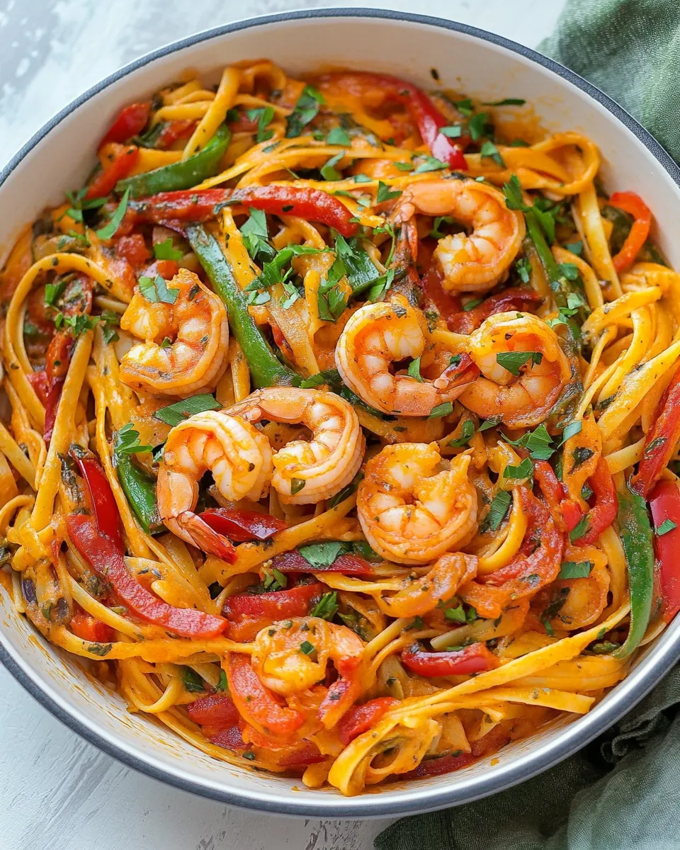 Homemade Cajun Shrimp Pasta recipe photo