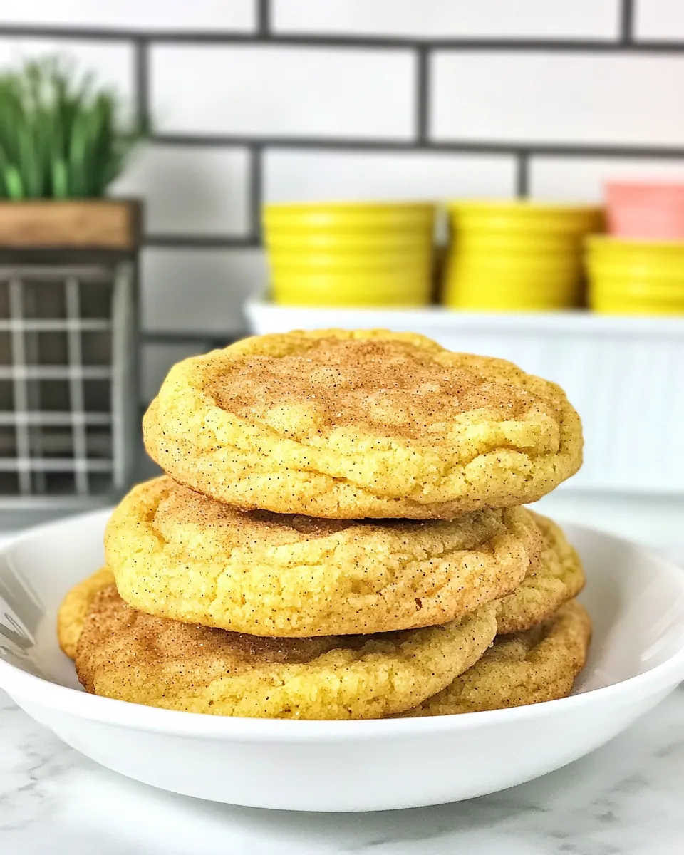 Quick Cake Mix Snickerdoodles shot