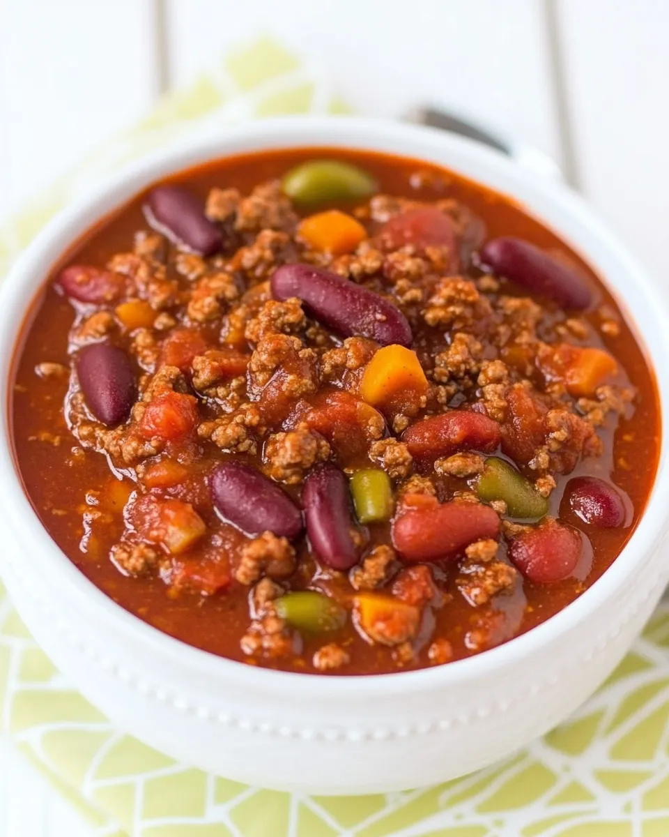 Delicious California Chili dish photo