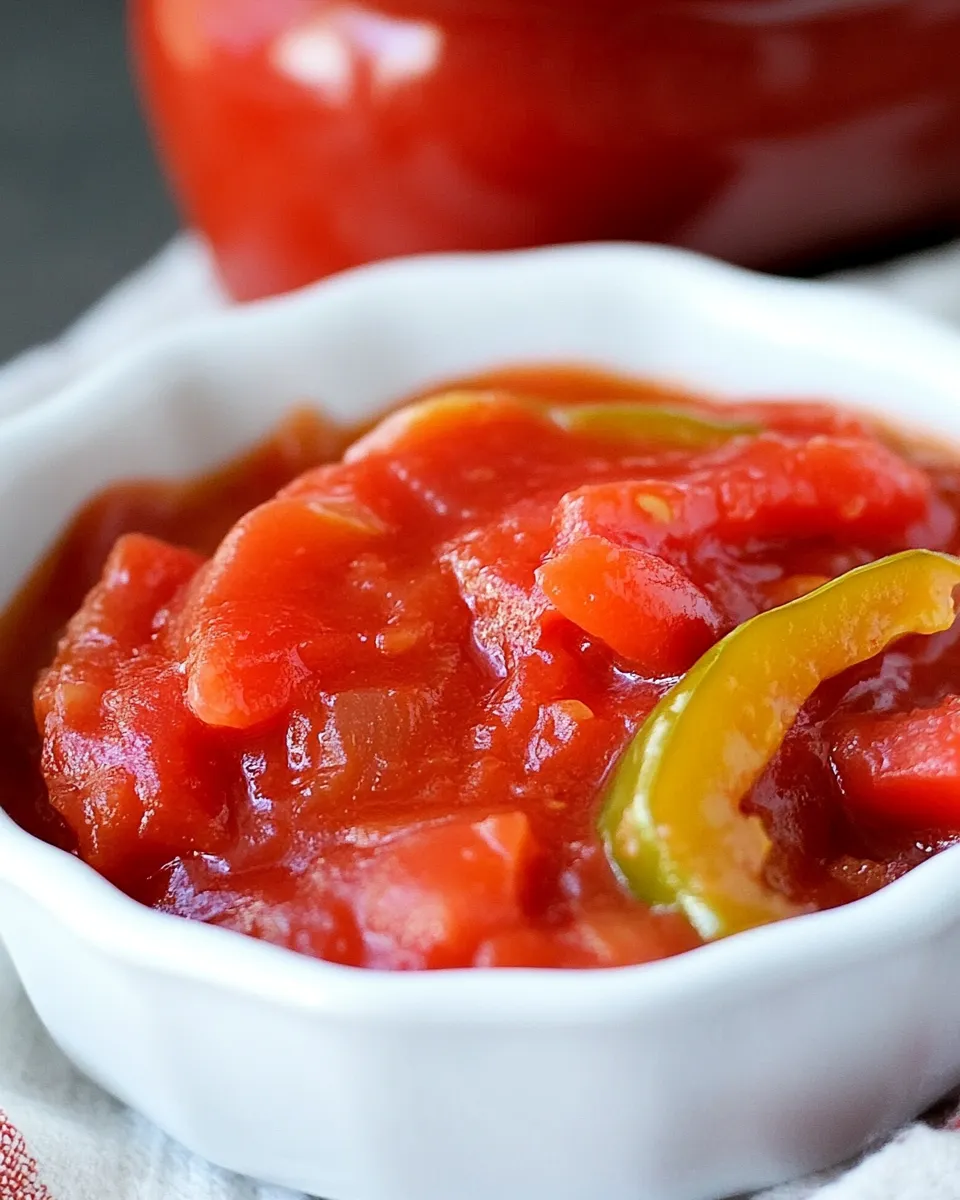 Classic Canned Bell Peppers Recipe image