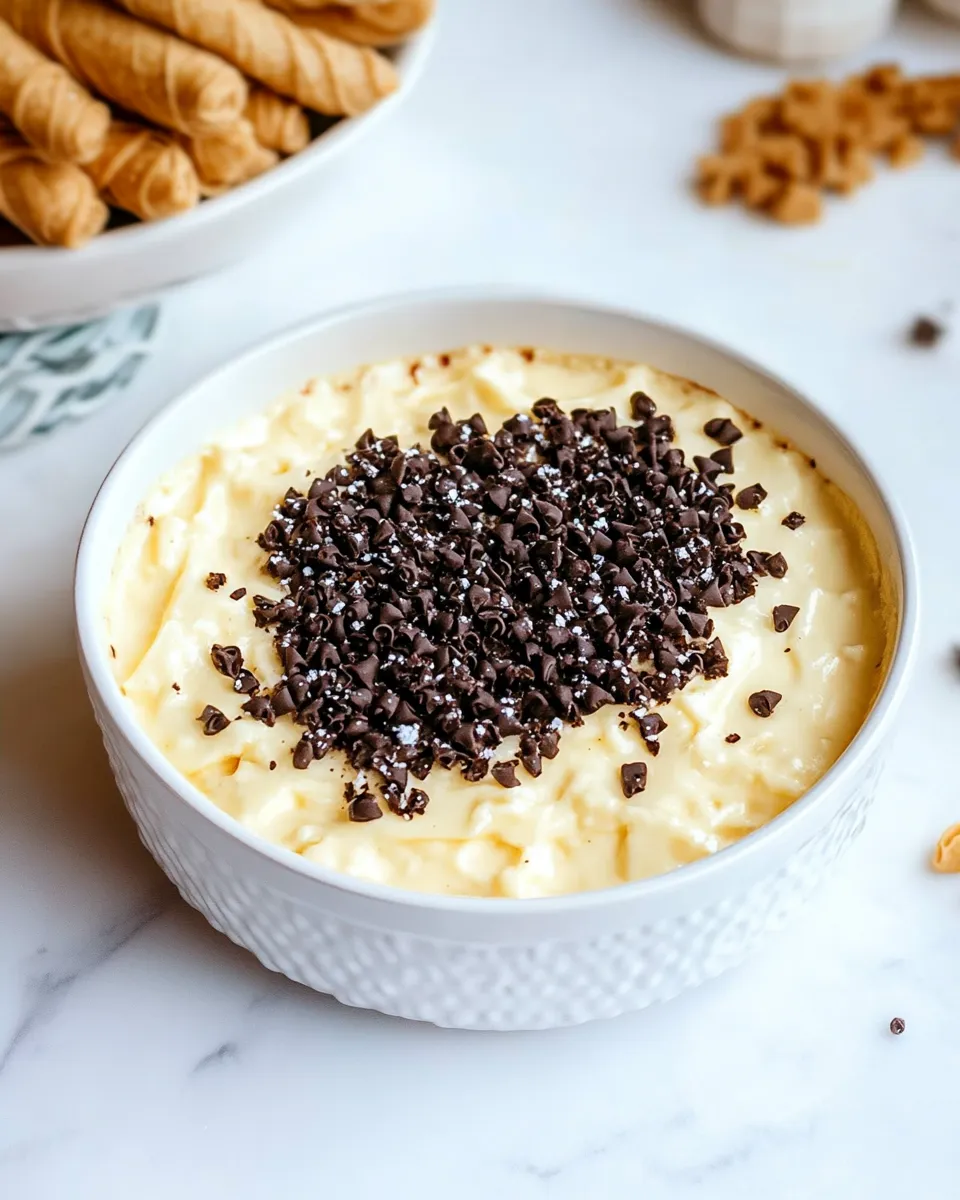 Delicious Cannoli Dip Recipe dish photo