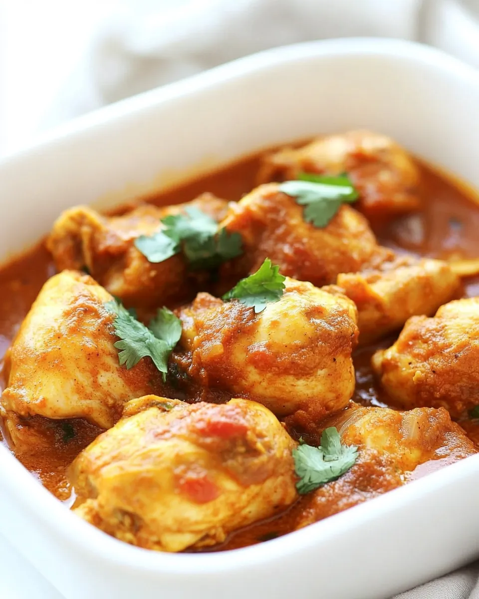 Delicious Cardamom Chicken (Masala Murgh) shot