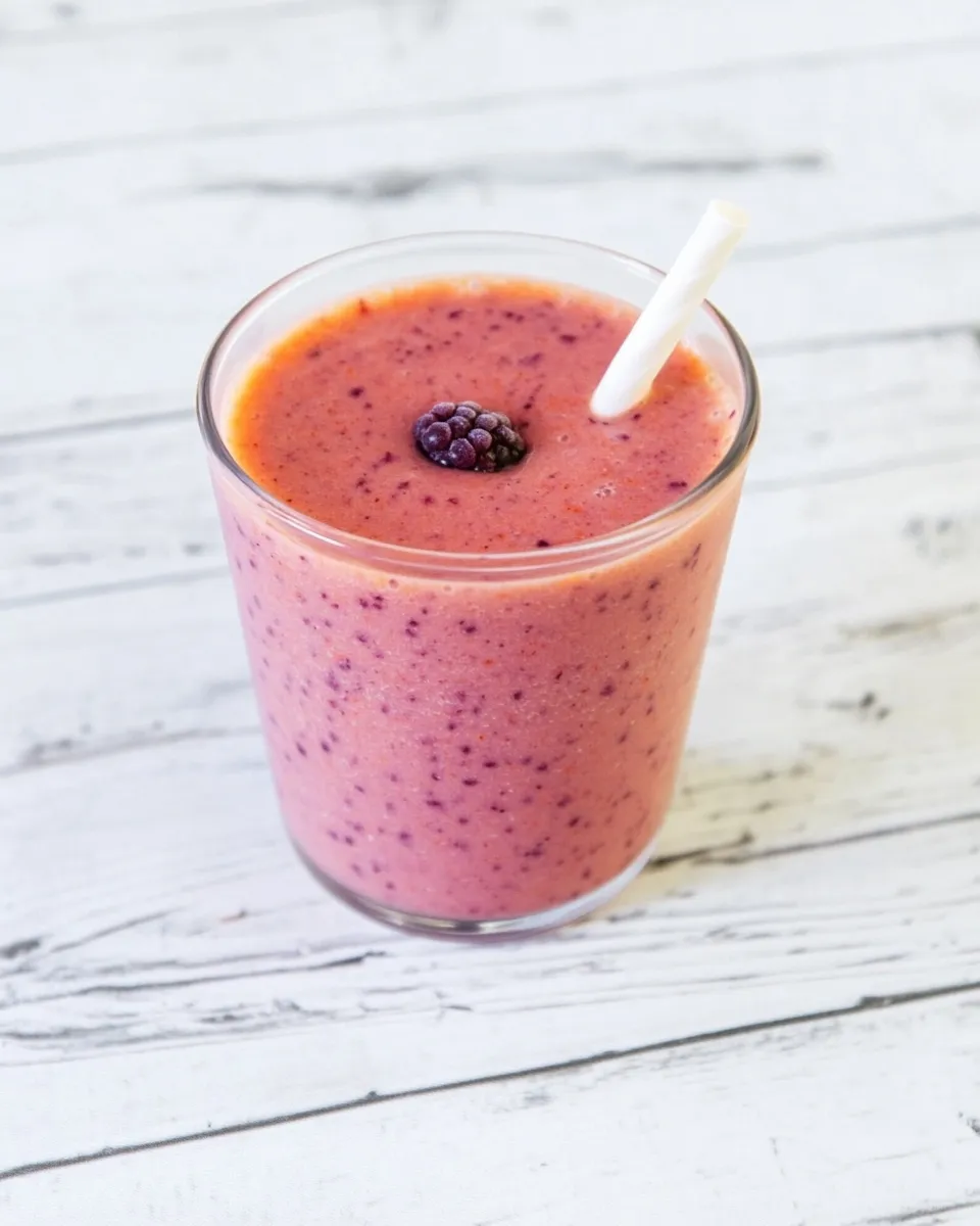 Delicious Carrot Berry Smoothie image