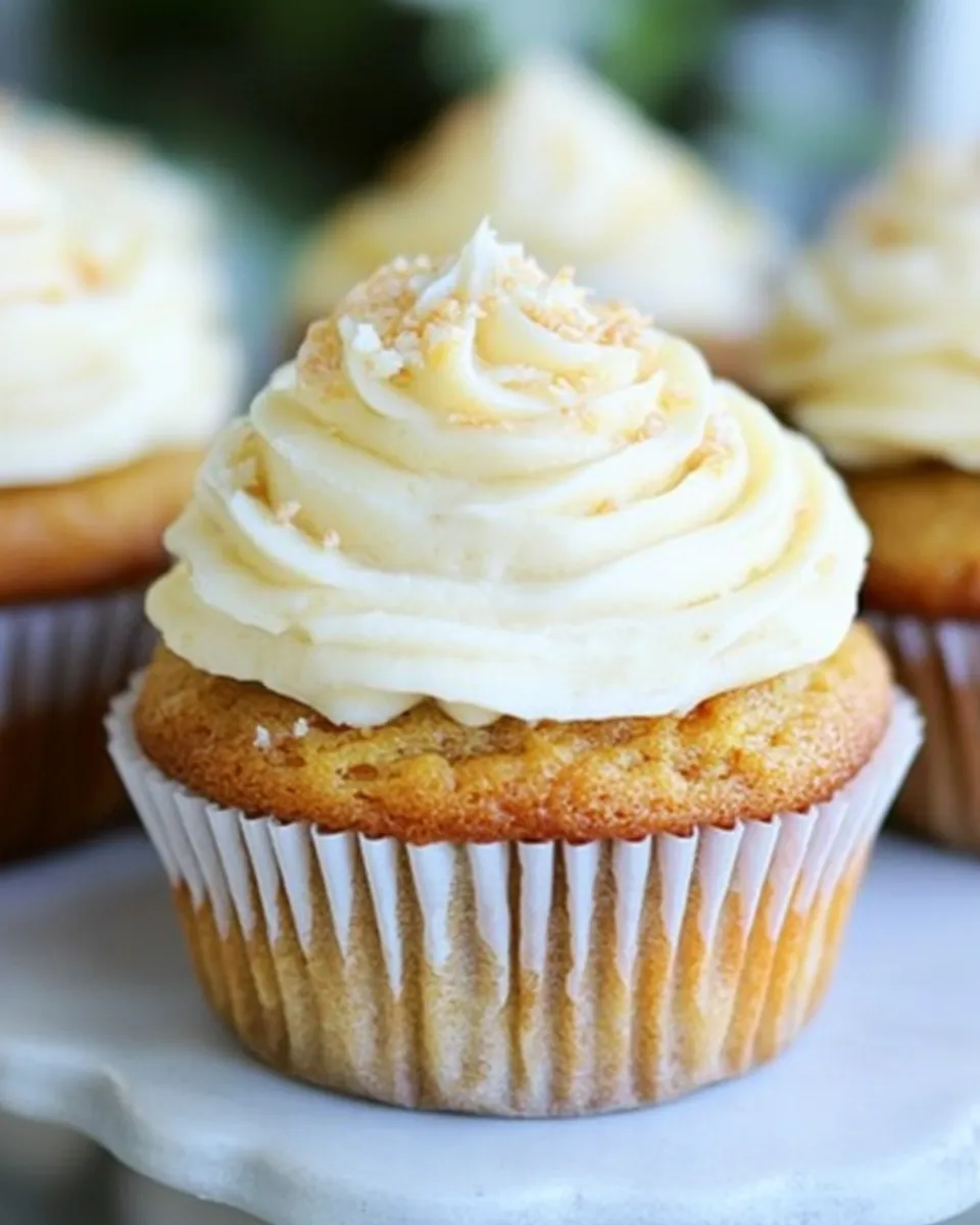 Delicious Carrot Cupcakes with Cream Cheese Frosting image