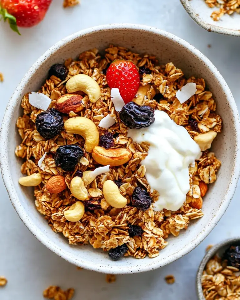 Homemade Cashew Coconut Granola photo