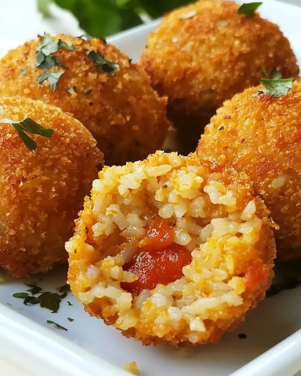 Homemade Cauliflower Rice (Arancini) Balls photo
