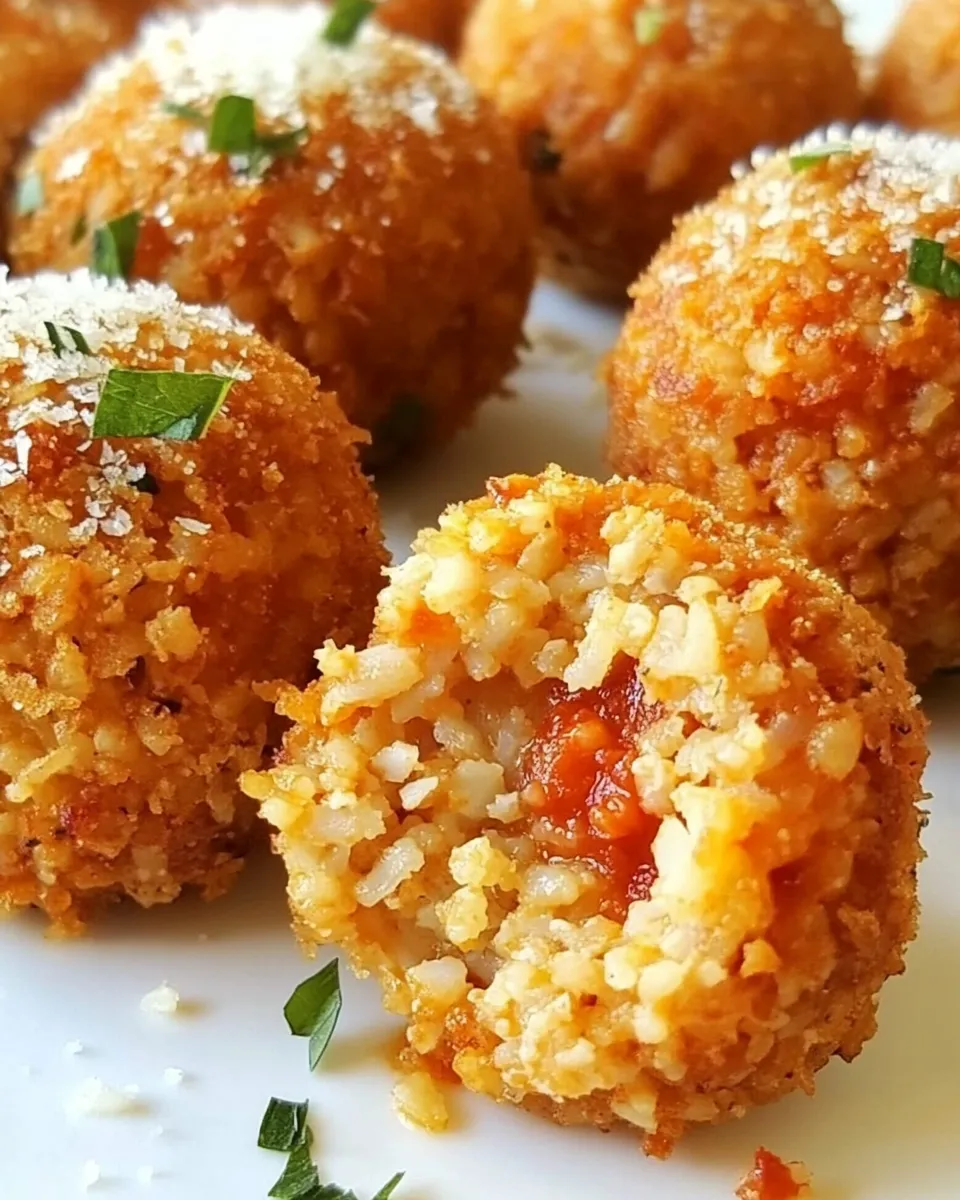 Classic Cauliflower Rice (Arancini) Balls image