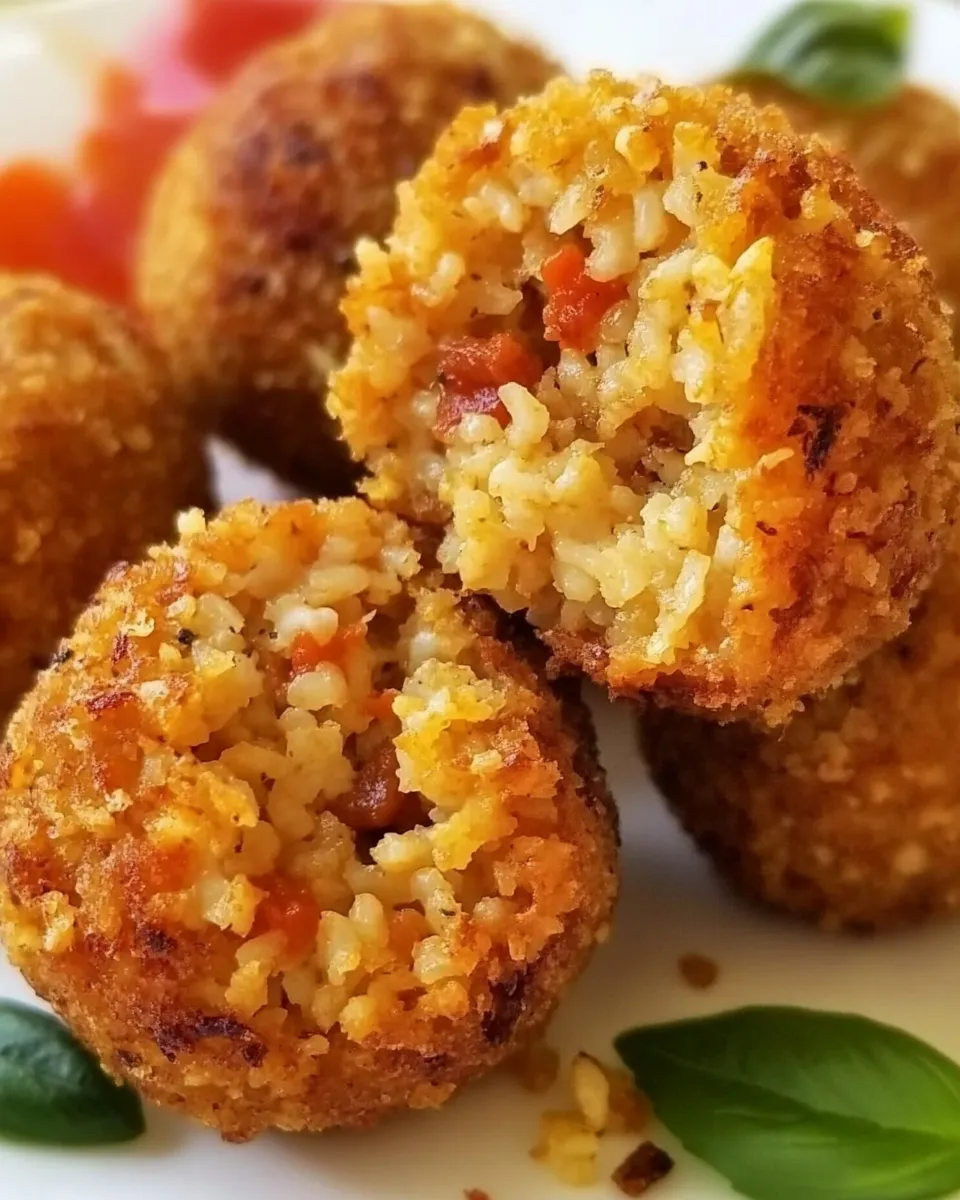 Easy Cauliflower Rice (Arancini) Balls recipe photo