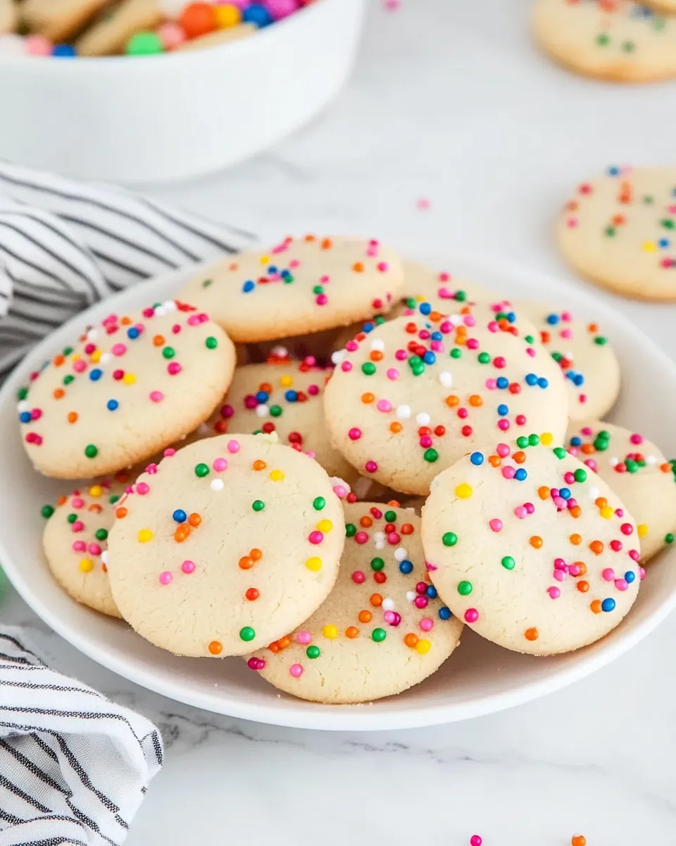 Sweet Celebration Cookies shot