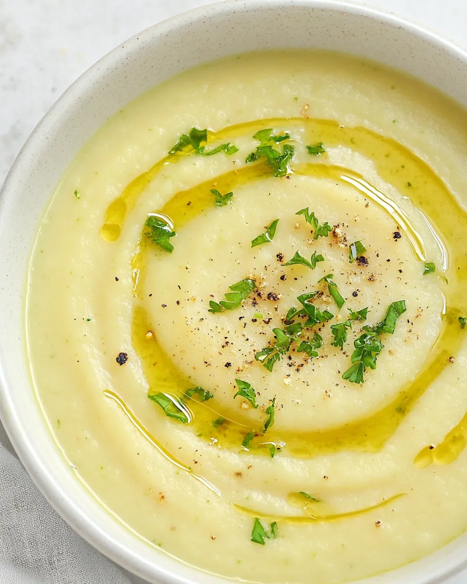 Easy Celeriac Soup recipe photo