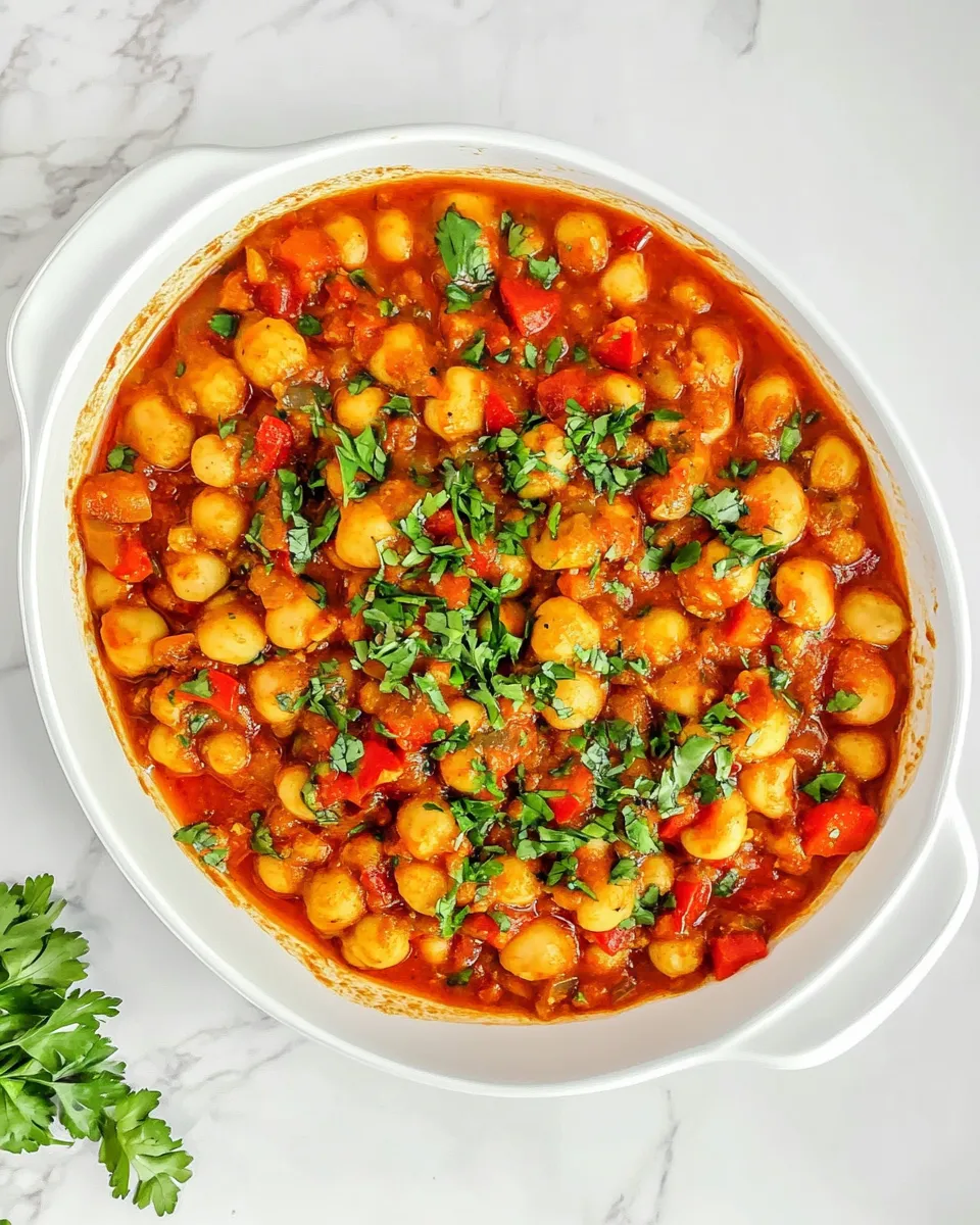Easy Chana Masala recipe photo