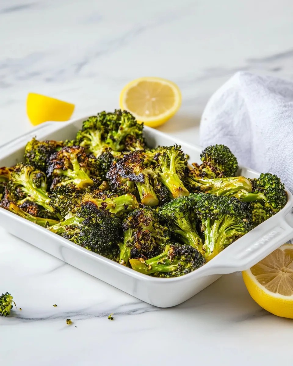 Classic Charred Broccoli dish photo