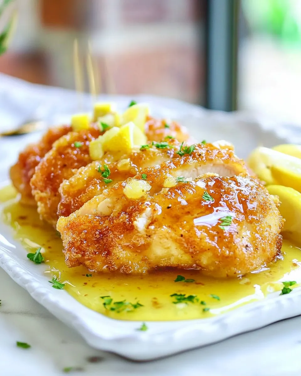 Homemade Cheesecake Factory Honey Truffle Chicken Copycat recipe photo