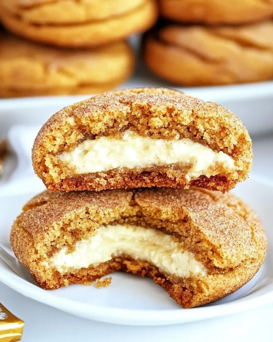 Classic Cheesecake Filled Snickerdoodles image