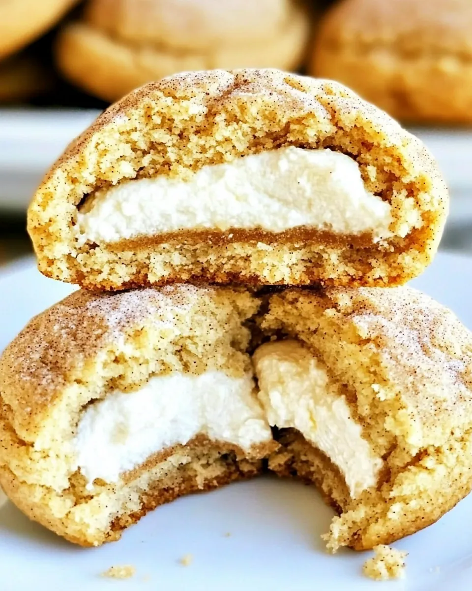 Easy Cheesecake Filled Snickerdoodles recipe photo