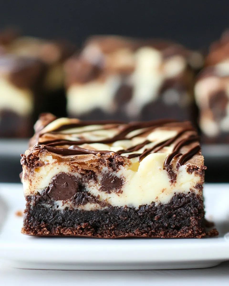 Homemade Cheesecake Truffle Brownies photo