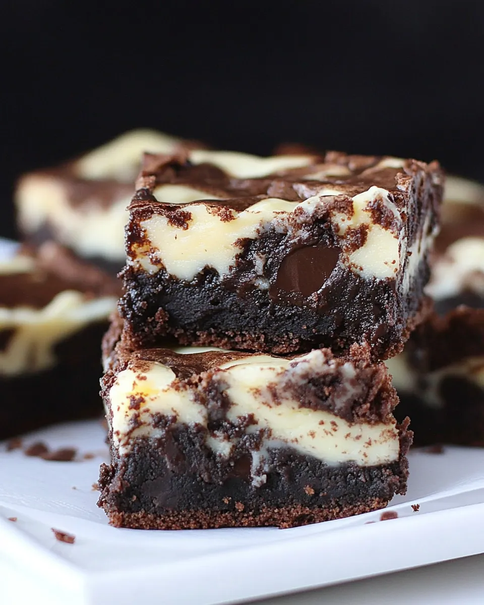 Delicious Cheesecake Truffle Brownies shot