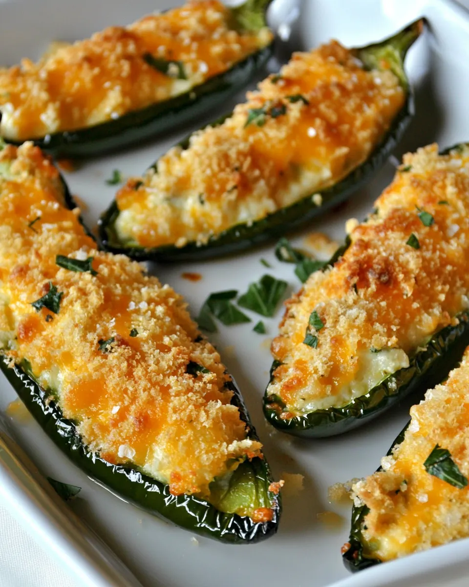 Easy Cheesy Baked Jalapeno Poppers photo