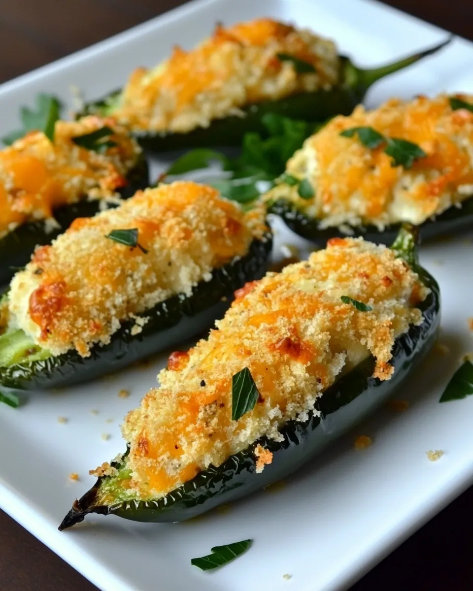Homemade Cheesy Baked Jalapeno Poppers recipe photo