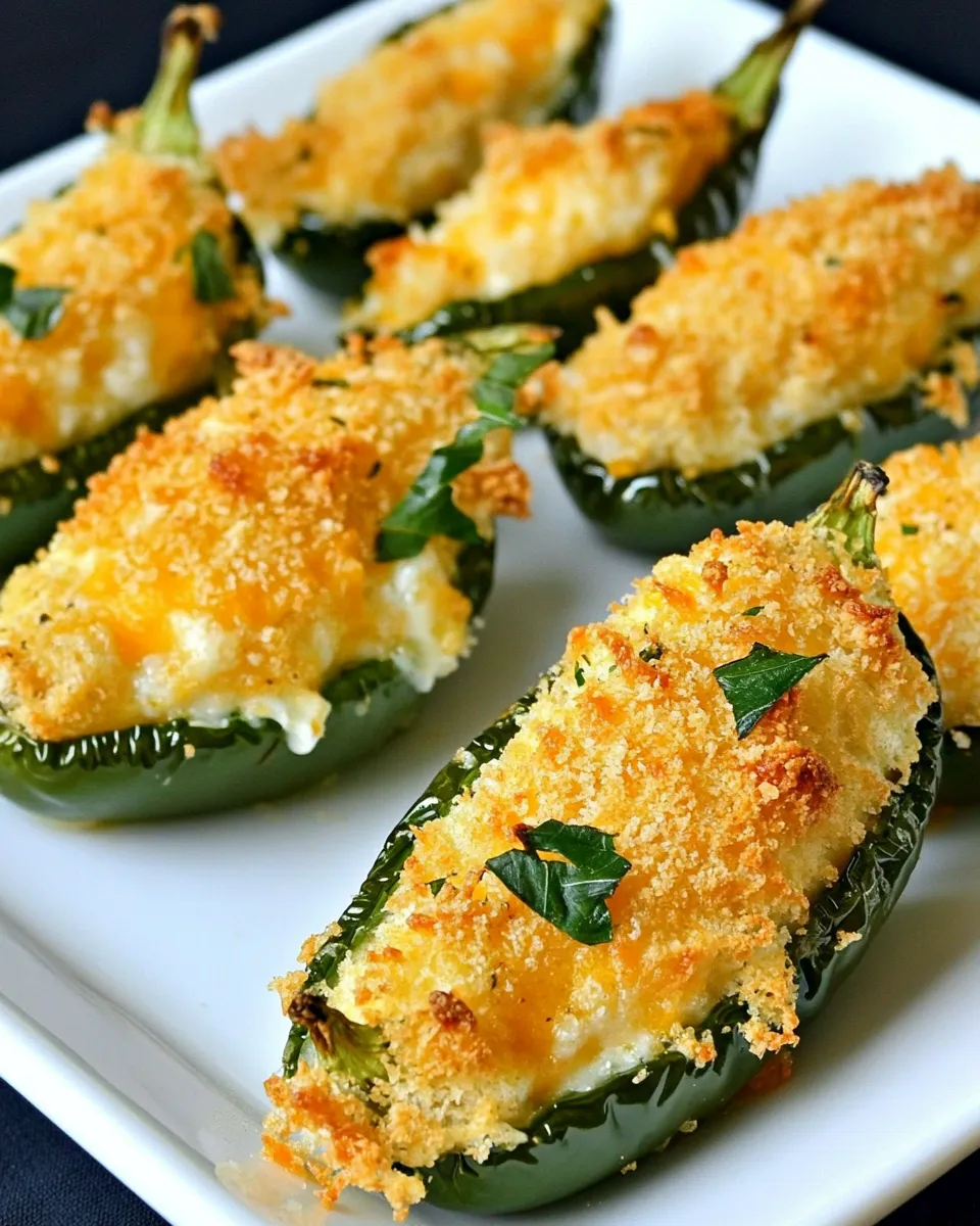 Best Cheesy Baked Jalapeno Poppers shot