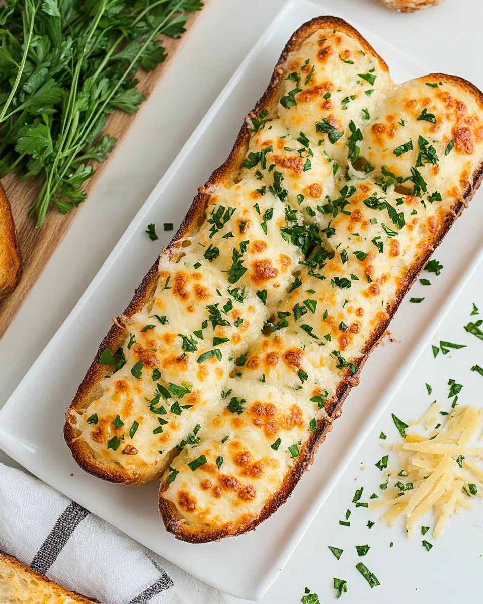 Homemade Cheesy Garlic Bread photo