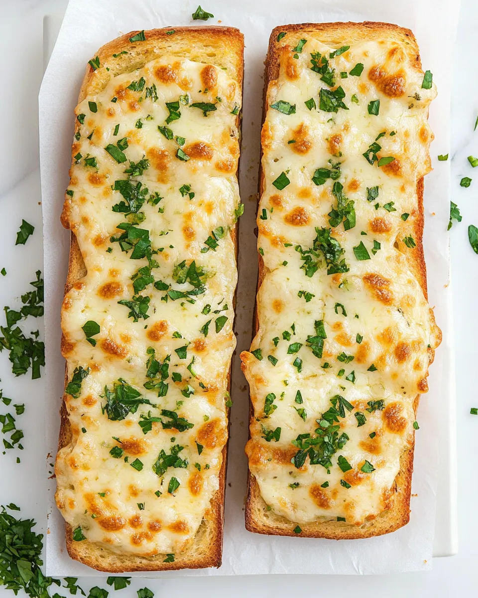 Easy Cheesy Garlic Bread recipe photo