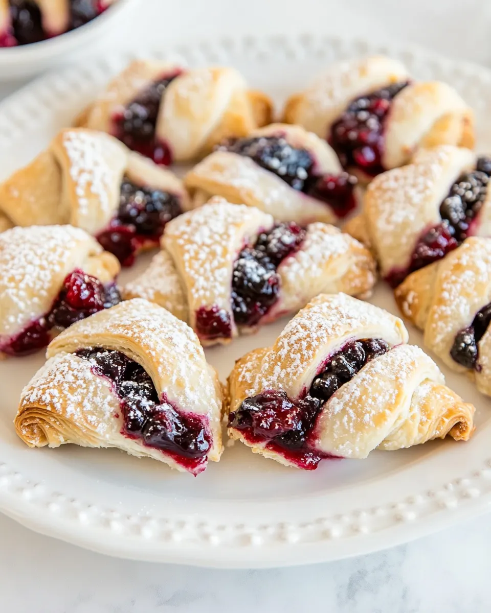 Delicious Cherry Rugelach shot