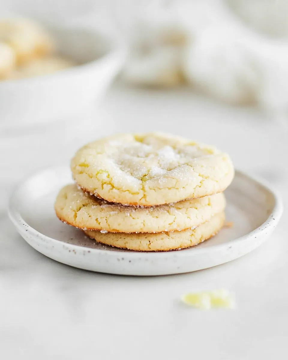 Classic Chewy Lime Sugar Cookies image