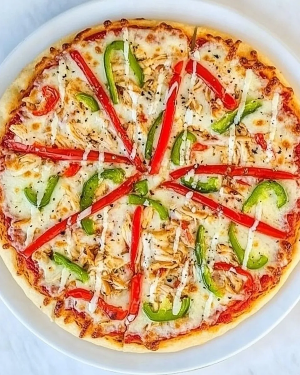 Classic Chicken Crust Pizza image