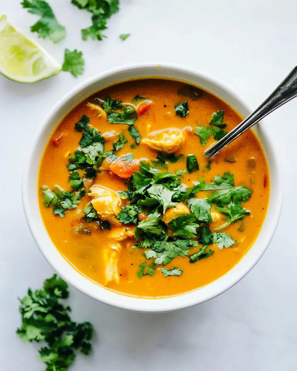 Classic Chicken Curry Soup image