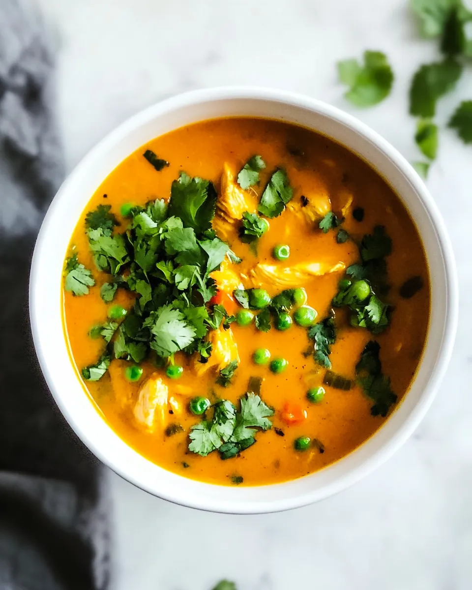 Easy Chicken Curry Soup recipe photo