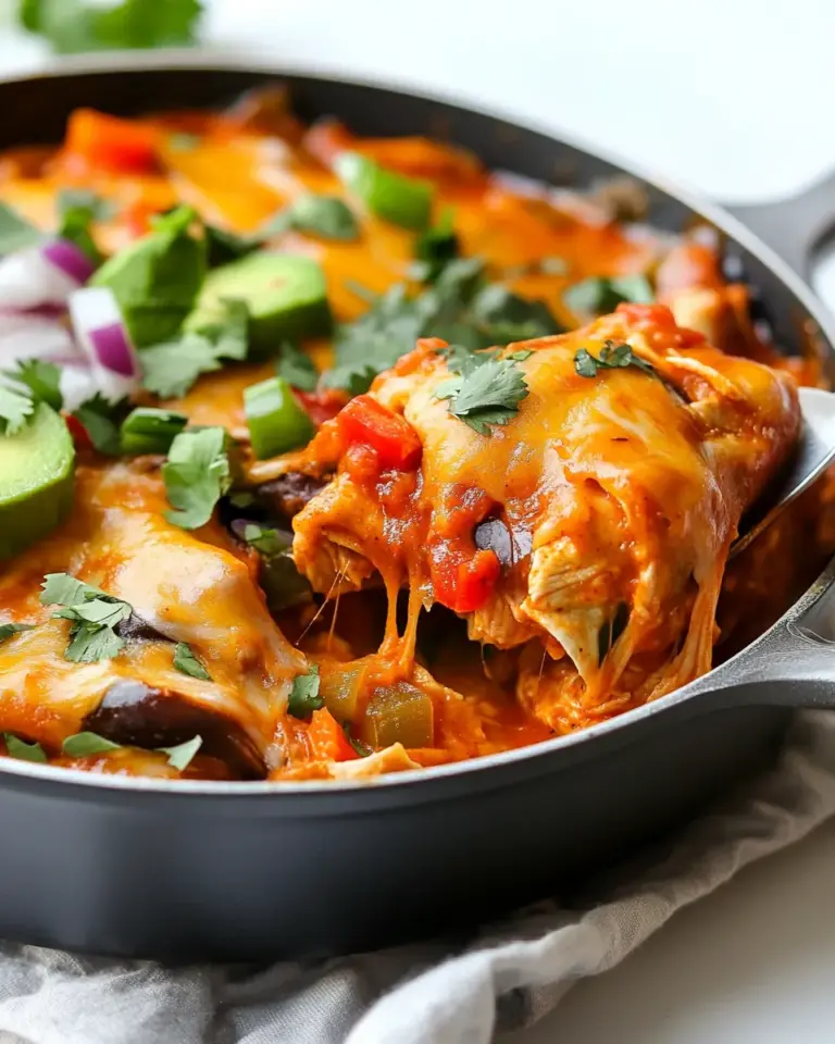 Easy Chicken Enchilada Skillet photo