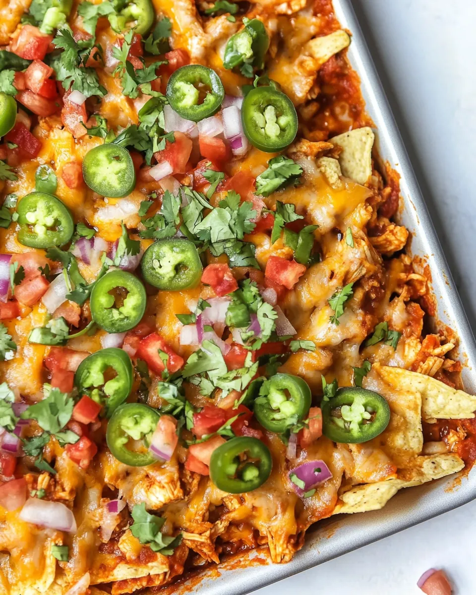 Classic Chicken Nachos image