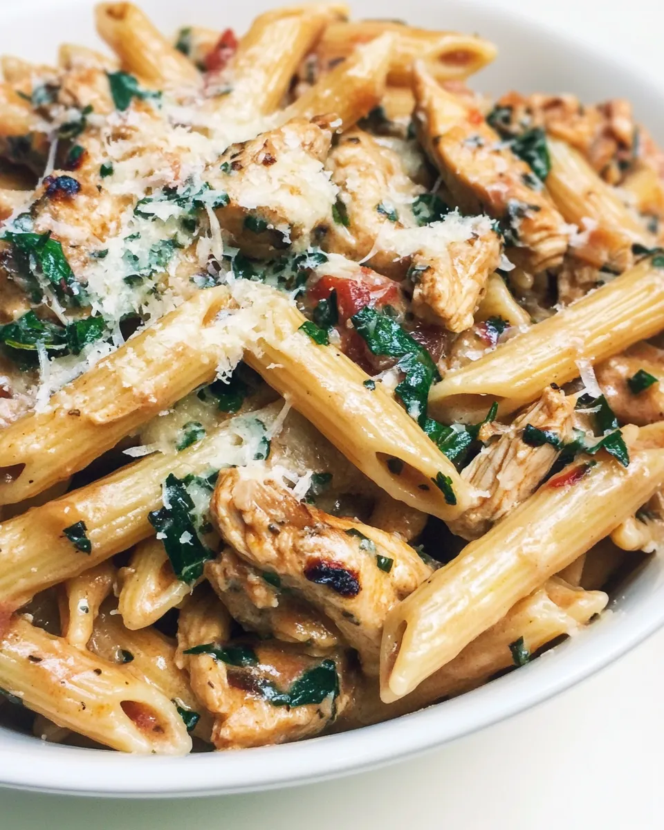 Classic Chicken Penne Pasta image